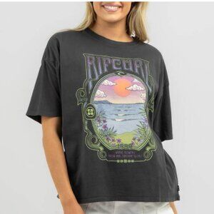 NWT Rip Curl Womens Glow Heritage T-Shirt- Sz XS
